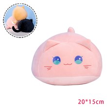 Cute Pink Cat Animal Soft Plush Hugging Pillow Toy