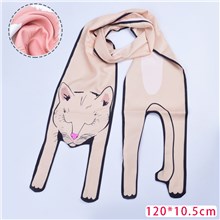 Cat 3D Cute Animal Handbag Handle Wrap Skinny Scarf for Women