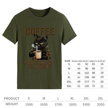 Coffee Cat Women T Shirt