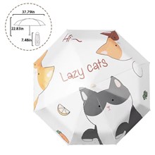 Cute Cartoon Cat Umbrella