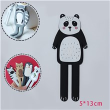 Cute Multifunction Panda Magnetic Refrigerator Sticker Fridge Magnet Hanging Hook