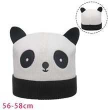 Lovely Panda  Knit Hat