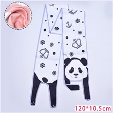 Panda 3D Cute Animal Handbag Handle Wrap Skinny Scarf for Women