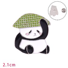 Cute Cartoon Animal Funny Panda Enamel Pin Brooch