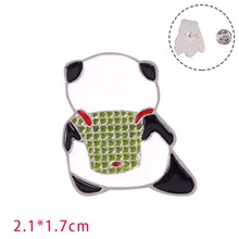 Cute Cartoon Animal Funny Panda Enamel Pin Brooch