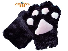 Anime Bear Paw A Pair Plush Gloves