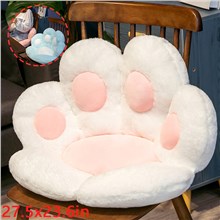 White Cat Paw Cushion Lazy Sofa Office Chair Cushion Bear Paw Warm Floor Cute Seat Pad