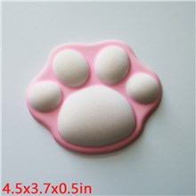 Cute Cat Paw Pattern Mousepad Cute Mouse Wrist Support Pad