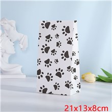 Dog Cat Paw Paper Bag Gift Bag Treat Bag Goodie Bag