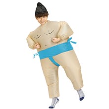 Sumo Wrestler Child Inflatable Costume Halloween Costumes