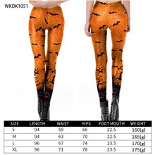 Halloween Bat Gothic Women's Printed Leggings Yoga Pants