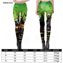 Halloween Gothic Women's Printed Leggings Yoga Pants
