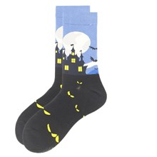 Cartoon Black Cat Socks Halloween Socks 
