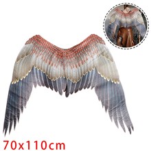 3D Eagle Wings Cosplay Performance Props Angel Wings Halloween Party Mardi Gras Cosplay Accessory