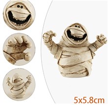 Halloween Mummy Resin Ornament