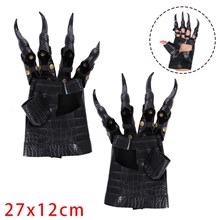 Halloween Claw Gloves Halloween Clown Gloves Claws Dragon Gloves Carnival Party Prank Props Festival Cat Paw Gloves Nail Gloves