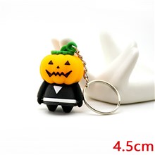 Halloween PVC Figure Keychain Key Chain Key Ring