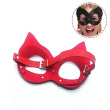 Women's Cat Mask Cosplay Halloween Costume Accessory