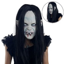 Horror Vampire Mask Scary Evil Costume Halloween Creepy Cosplay