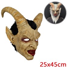 Horror Devil Mask Scary Evil Costume Halloween Creepy Cosplay