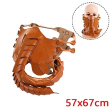 Horror Alien Scorpion PU Leather Masks Party Mask Halloween Cosplay Costume Accessory