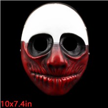 Clown Resin Mask Halloween Cosplay