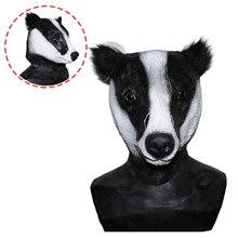 Honey Badger Animal Latex Mask Halloween Cosplay