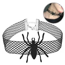 Halloween Spider Necklace Choker Cosplay