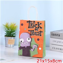 Halloween Zombies Paper Bag Gift Bag Treat Bag Goodie Bag