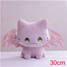 Halloween Gothic Bat Cat Soft Toy Stuffed Animal Plush Doll