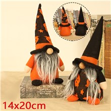 Halloween Gnome Plush Doll Set