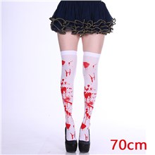 Blood Stained Over the Knee Socks Halloween Cosplay