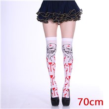 Blood Stained Over the Knee Socks Halloween Cosplay