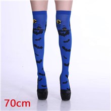Halloween Thigh High Long Stockings Over Knee Socks Cosplay Bat