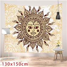 Sun Tapestry Wall Tapestries Wall Hanging for Room Halloween