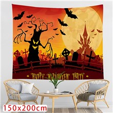 Halloween Tapestry Wall Tapestries Wall Hanging for Room 