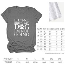 If I Can't Bring My Dog I'm Not Going Pet Lover Funny T Shirt