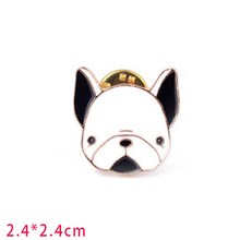Cute Pug Enamel Brooch Pin Badge