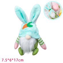 Easter Bunny Gnome Plush Doll Gifts Present