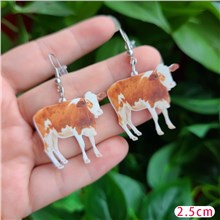 Funny Cow Acrylic Earrings