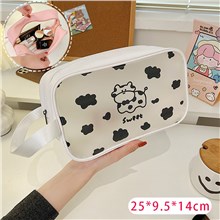 Cartoon Cow PVC Makeup Bag