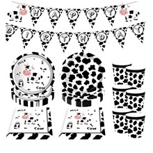 Cow Party Supplies,Animals Birthday Decorations
