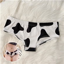 Cow Print Fun Sexy Panty Briefs Underwear 