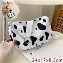 Cow Print PU Shoulder Bag