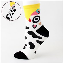 Cow Funny Animal Socks
