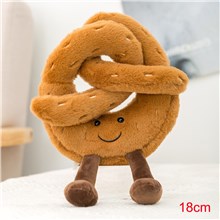 Cute Toast Sliced Bread Stuffed Plush Toy Lovely Cartoon Soft Plush Doll