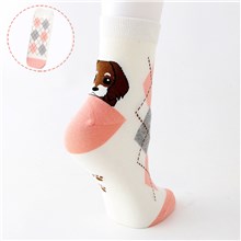 Papillon Womens Dog Socks Cute Animal Cotton Ankle Sock Funny Colorful Novelty Sox Women Gift