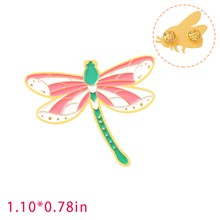 Cute Cartoon Animal Dragonfly Enamel Pin Brooch