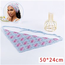 Butterfly Crochet Hair Bandanas Headscarf Hair Kerchief Headband 