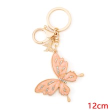 Cute Butterfly Alloy Keychain Key Ring